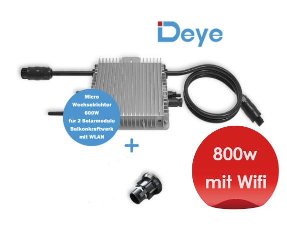  21065-Mikro-Wechselrichter 800w mit Wifi Marke:Deye® 