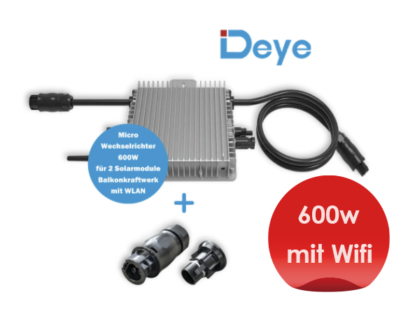  21021-Mikro-Wechselrichter 600w mit Wifi Marke:Deye®