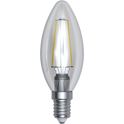 104323-LED Filament Kerze, E14, 4W 2700/3000K