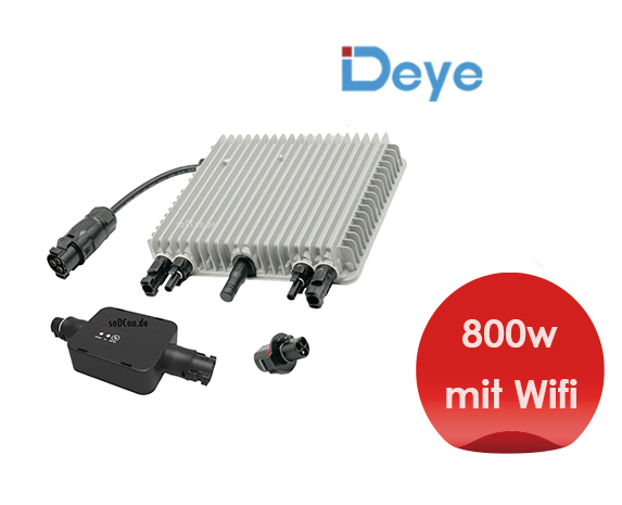  21065-Mikro-Wechselrichter 800w mit Wifi mit Relais Marke:Deye® 