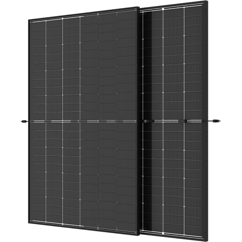      21093- SUNTECH® 425Wp Solarmodul Bifazial Vollschwarz Transparent (36 Stück, eine Palette)