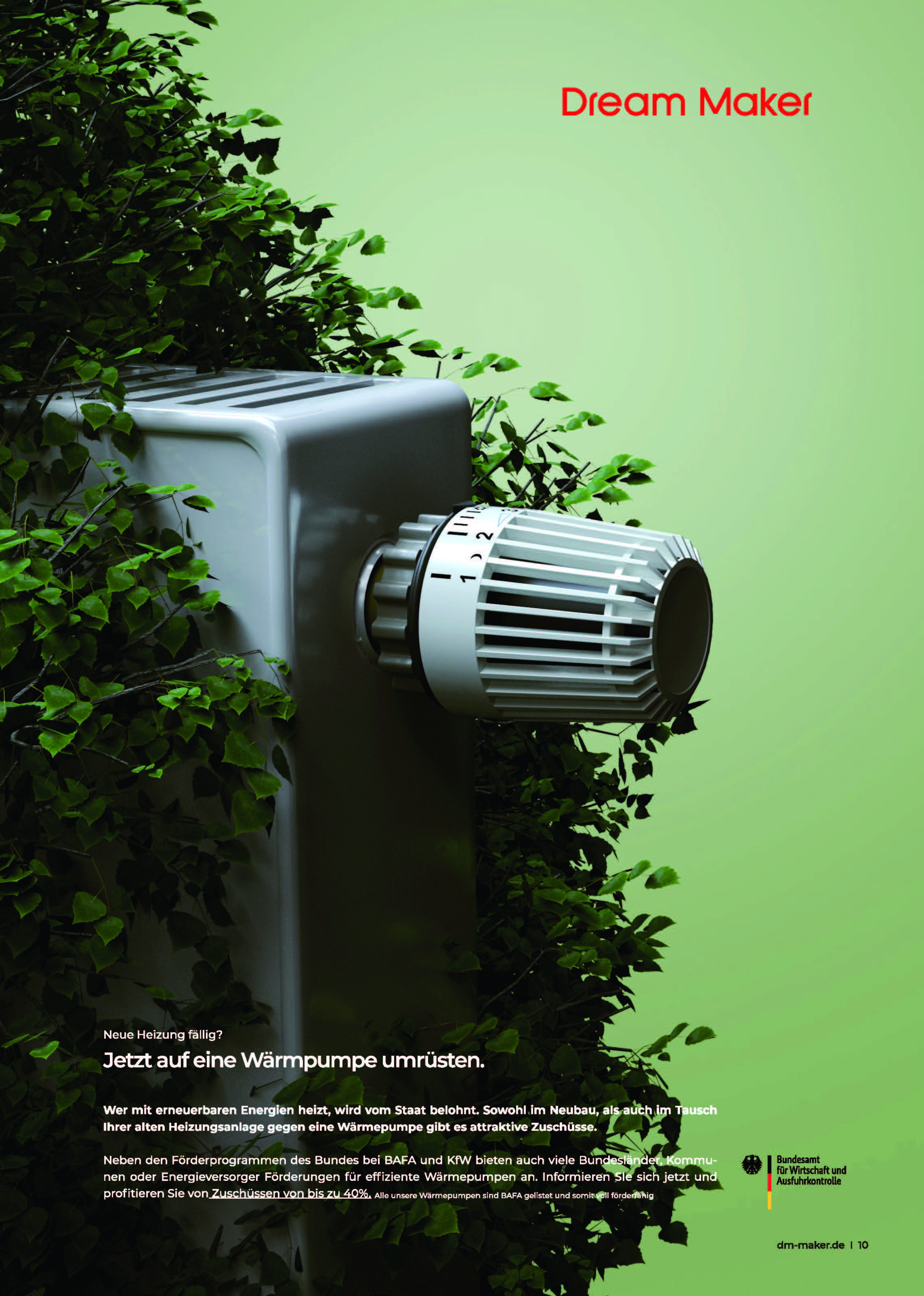    21071- Luft-Wasser Wärmepumpe Dream Maker Ecoline Monoblock 12 kW